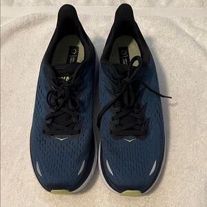 Hoka Men's Navy and Black Athletic Shoes
